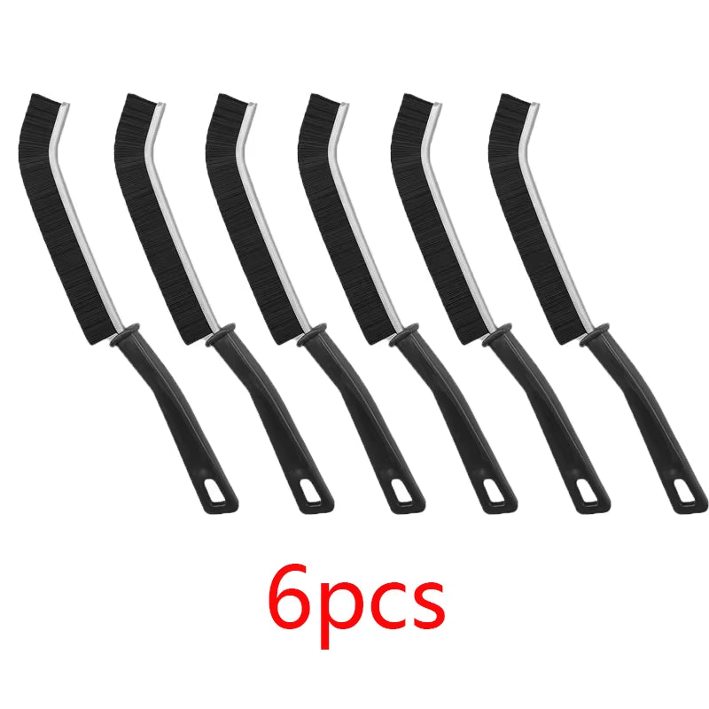 Durable Grout Gap Cleaning Brushes Set for Kitchen and Bathroom Tile Joints - Hard Bristle Design for Effective Cleaning in Shower and Floor Areas