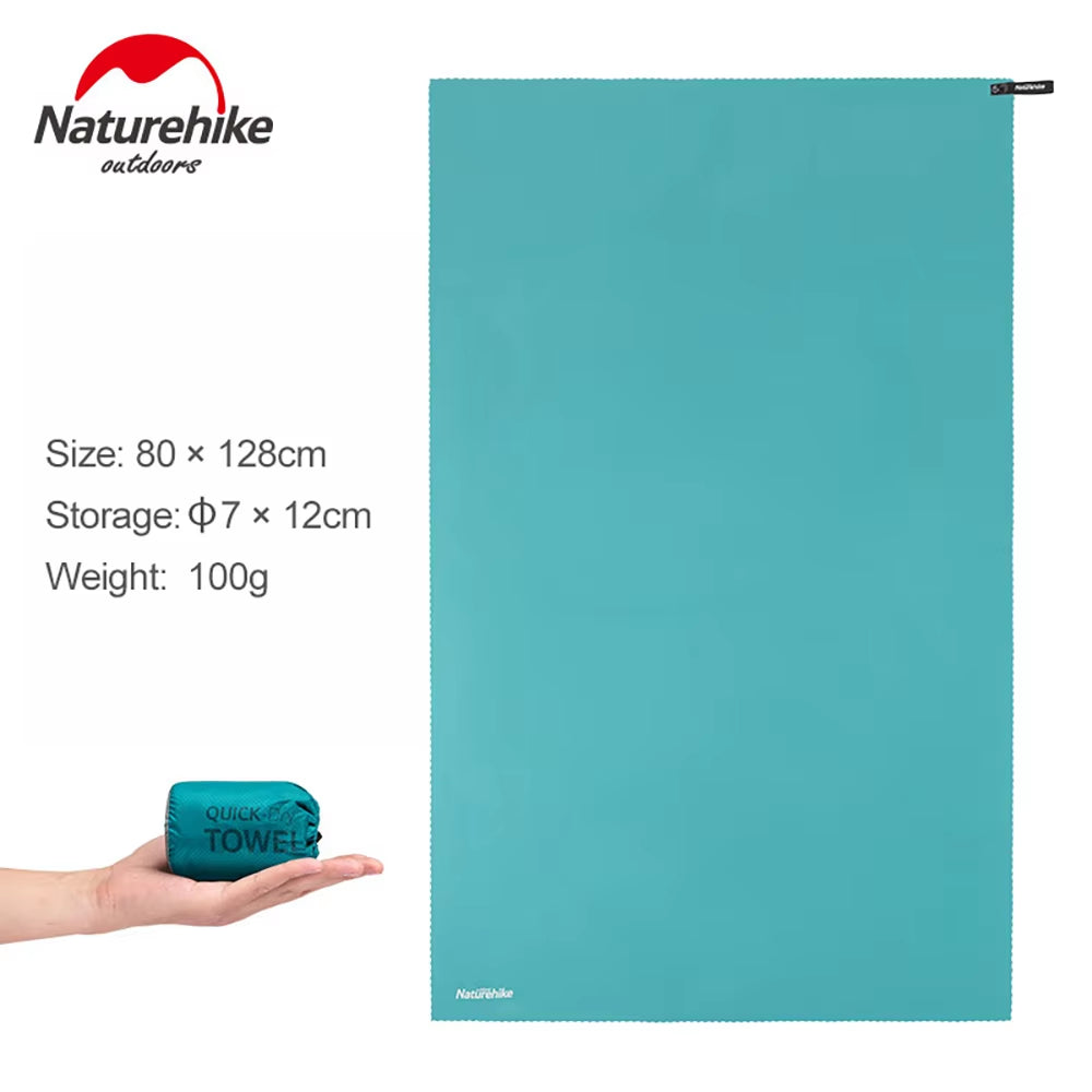 Quick-Drying Absorbent Towel for Travel, Hiking, Swimming, and Yoga - Compact and Breathable Design