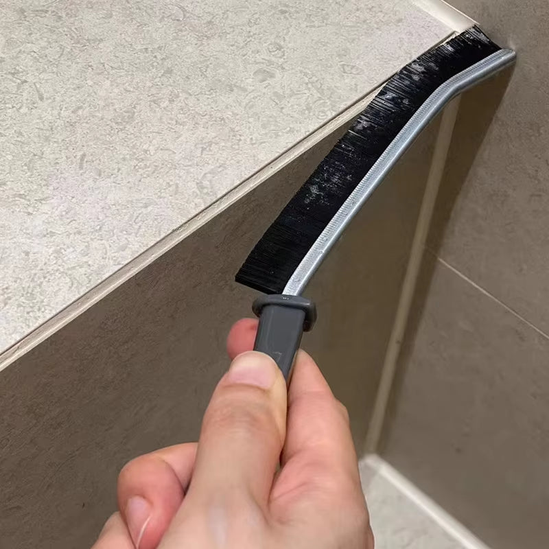 Durable Grout Gap Cleaning Brushes Set for Kitchen and Bathroom Tile Joints - Hard Bristle Design for Effective Cleaning in Shower and Floor Areas