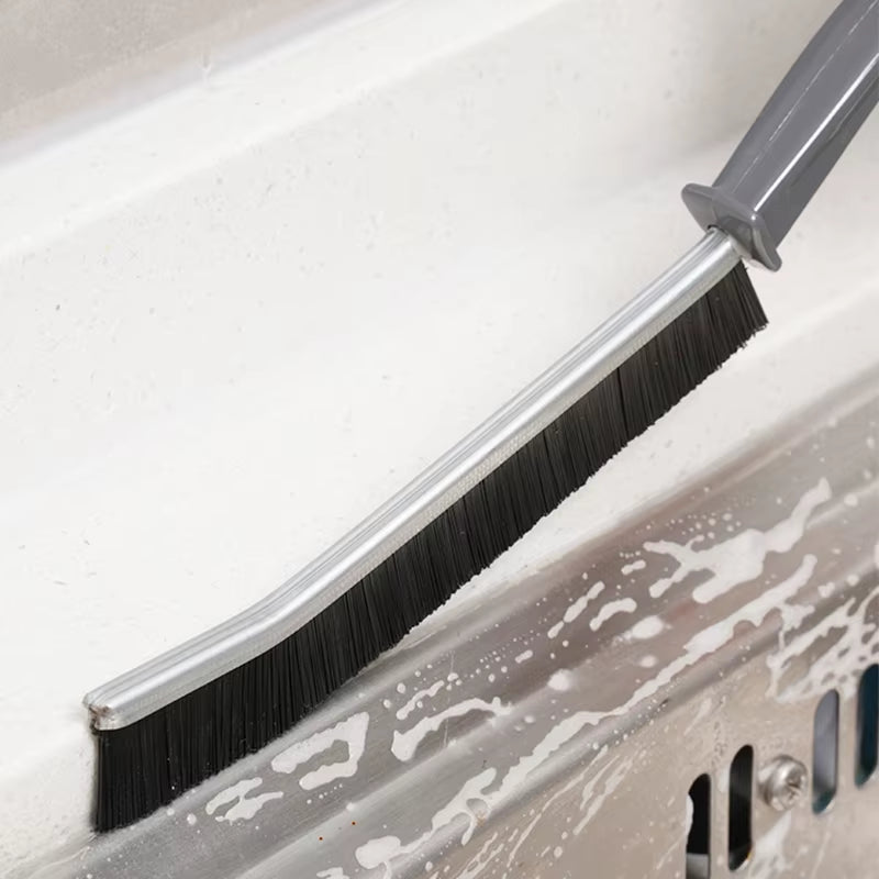 Durable Grout Gap Cleaning Brushes Set for Kitchen and Bathroom Tile Joints - Hard Bristle Design for Effective Cleaning in Shower and Floor Areas