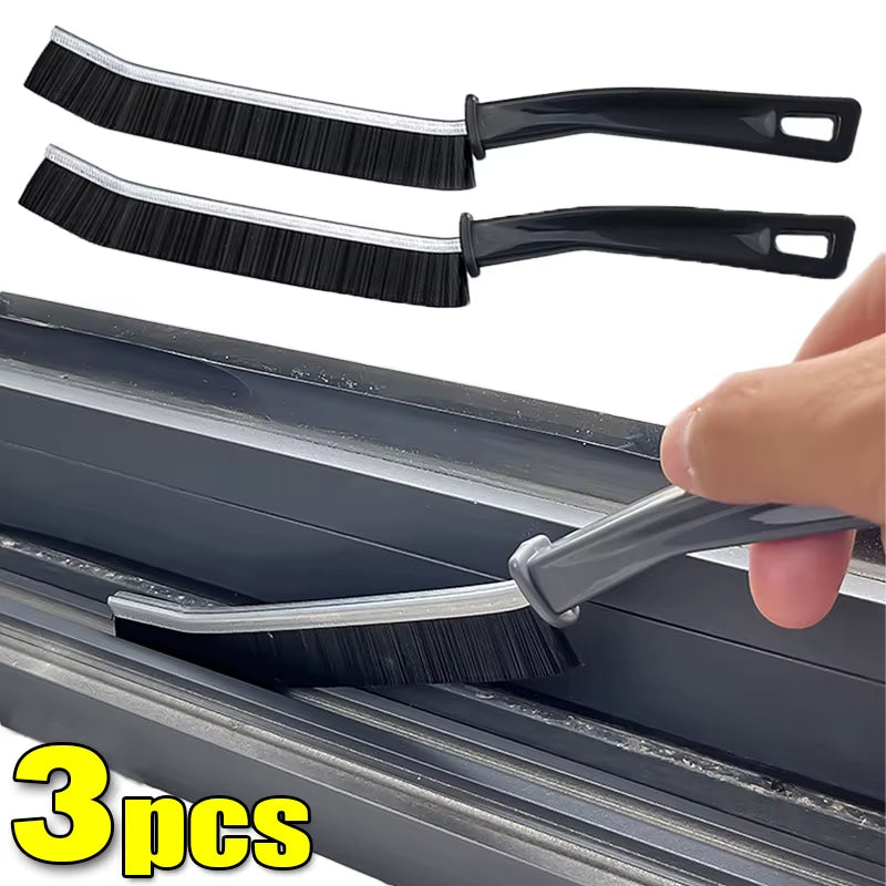 Durable Grout Gap Cleaning Brushes Set for Kitchen and Bathroom Tile Joints - Hard Bristle Design for Effective Cleaning in Shower and Floor Areas