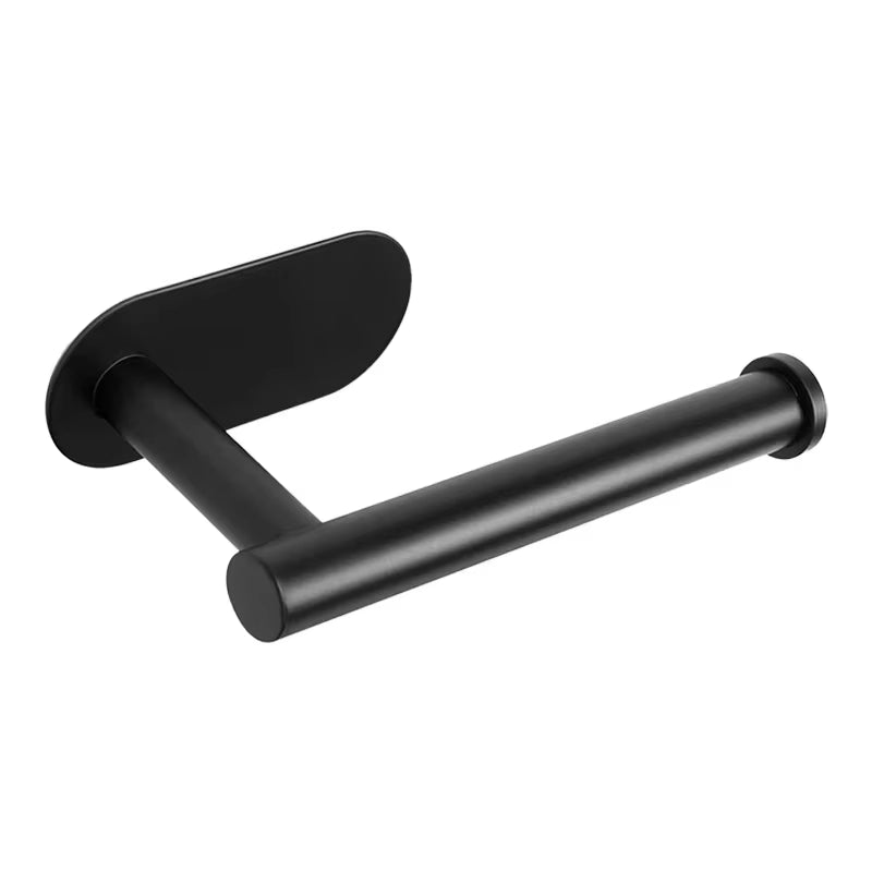 SUS304 Stainless Steel No-Drill Self-Adhesive Toilet Paper Holder for Bathroom and Kitchen