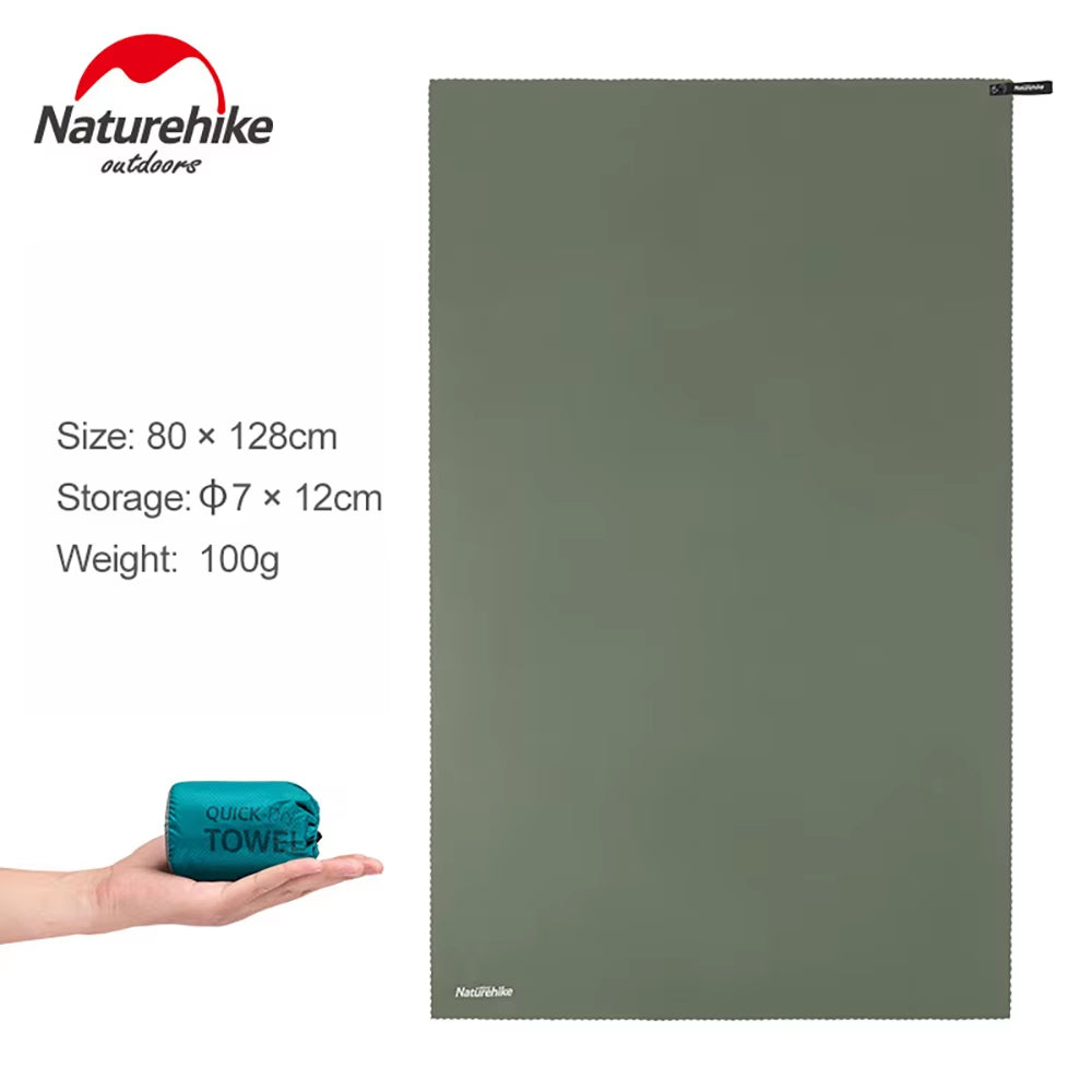 Quick-Drying Absorbent Towel for Travel, Hiking, Swimming, and Yoga - Compact and Breathable Design